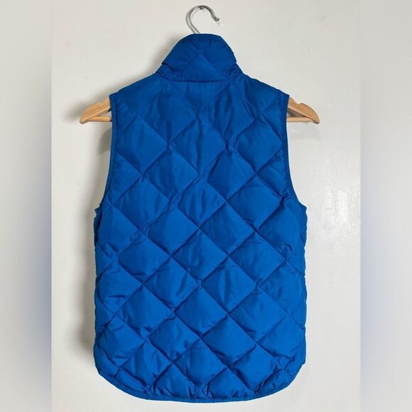 J.Crew Women's Excursion Down Vest Size XXS in Riviera Blue Royal EEUC classic - Picture 9 of 15